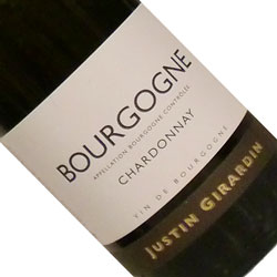 ブルゴーニュ　シャルドネ　ジュスタン・ジラルダン