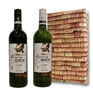 南アフリカ・ランニングダック赤白ワイン2本セット