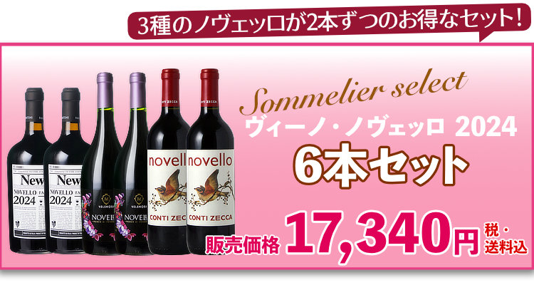 ヴィーノ・ノヴェッロ 2024 6本セット