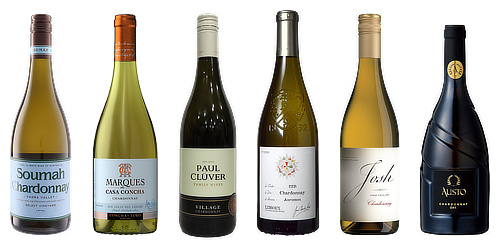 ワンランク上の世界のシャルドネ飲み比べ6本セット