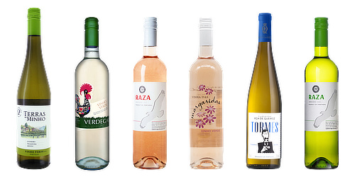 ヴィーニョ・ヴェルデ (緑のワイン） 飲み比べ6本セット