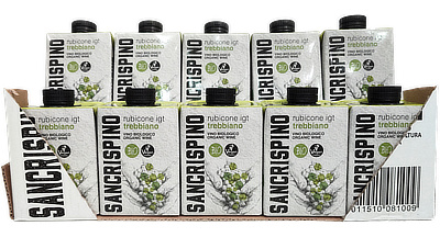 サンクリスピーノ・トレッビアーノ・オーガニック10本セット