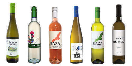 ヴィーニョ・ヴェルデ (緑のワイン） 飲み比べ6本セット