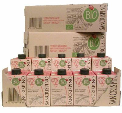 サンクリスピーノ・ビオ シラー・メルロ